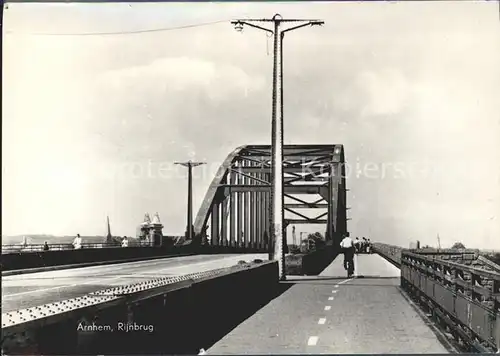 Arnhem Rijnbrug Rheinbruecke Kat. Arnhem