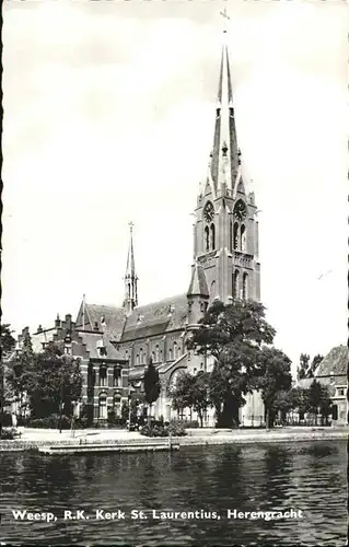 Weesp Kerk St Laurentius Herengracht Kat. Weesp