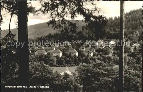 Ilmenau Thueringen an der Forsthalle Kat. Ilmenau