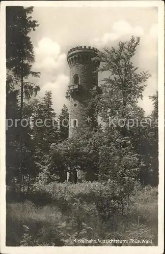 Kickelhahn Aussichtsturm Kat. Ilmenau