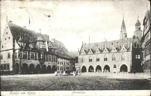 Goslar Marktplatz Kat. Goslar