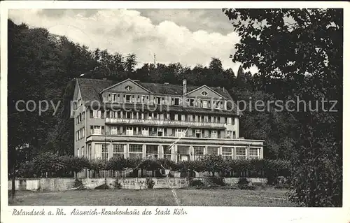 Rolandseck Krankenhaus der Stadt Koeln Kat. Remagen