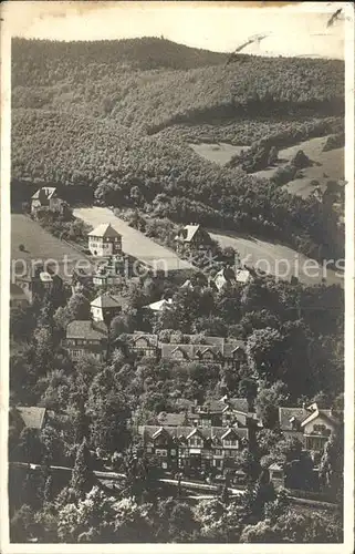 Noeschenrode Kreuzberg mit Kaiserturm Kat. Wernigerode