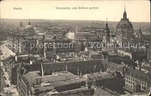 Berlin Blick vom Rathaus Kat. Berlin