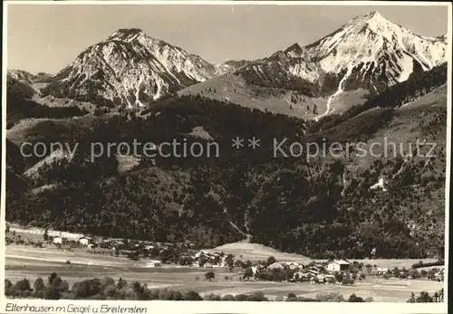 Ellenhausen mit Geigel und Breitenstein Kat. Ellenhausen