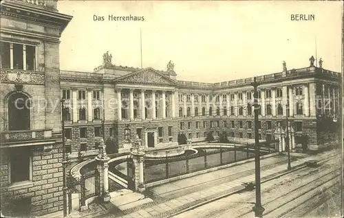 Berlin Herrenhaus Kat. Berlin