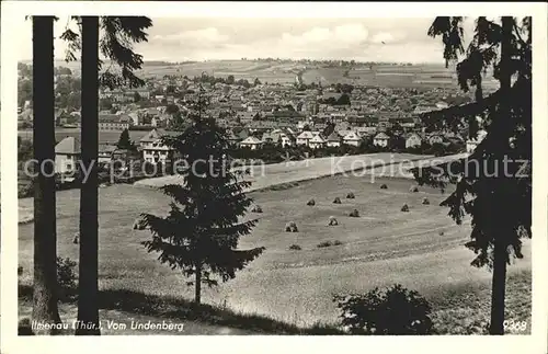 Ilmenau Thueringen Blick vom Lindenberg Kat. Ilmenau