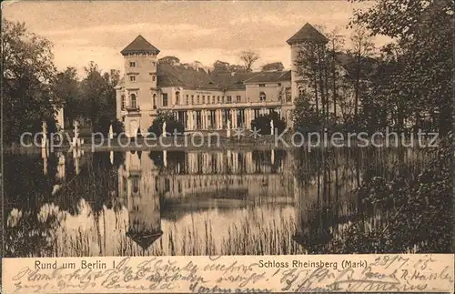 Rheinsberg Schloss Kat. Rheinsberg