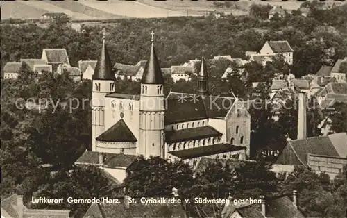 Gernrode Harz St. Cyriakikirche / Gernrode Harz /Harz LKR