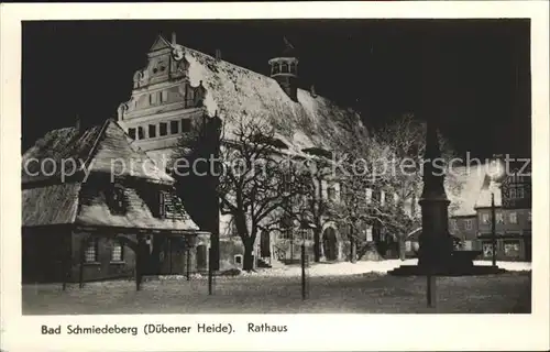 Bad Schmiedeberg Rathaus Kat. Bad Schmiedeberg Duebener Heide