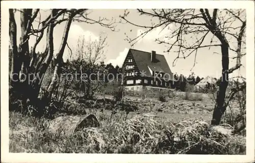 Zinnwald Georgenfeld Haus Lug ins Land Kat. Altenberg