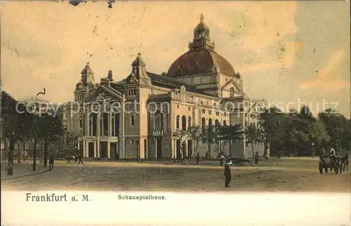 Frankfurt Main Schauspielhaus Kat. Frankfurt am Main