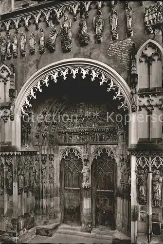 Augsburg Dom Suedportal Kat. Augsburg