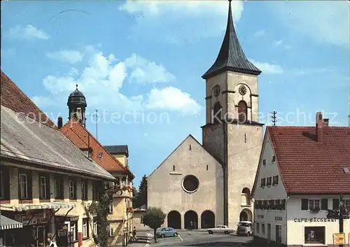 Lenzkirch St. Nikolauskirche Rathaus Kat. Lenzkirch