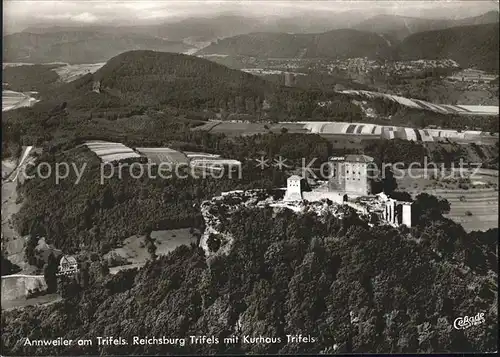 Annweiler Trifels Kurhaus Trifels Fliegeraufnahme Kat. Annweiler am Trifels