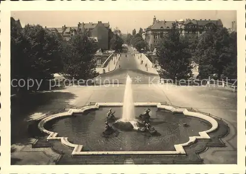 Muenchen Blick vom Friedens Denkmal Kat. Muenchen