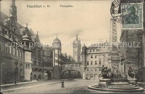 Frankfurt Main Paulsplatz Kat. Frankfurt am Main