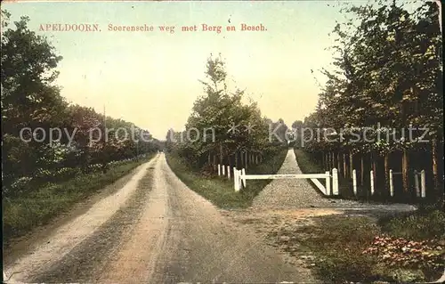 Apeldoorn Soerensche weg mit Berg en Bosch Kat. Apeldoorn