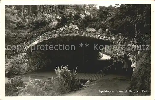 Apeldoorn Tunnel Berg en Bos Kat. Apeldoorn