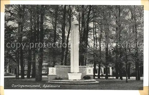 Apeldoorn Oorlogsmonument Kat. Apeldoorn