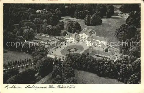 Apeldoorn Fliegeraufnahme Kon. Paleis Het Loo Kat. Apeldoorn