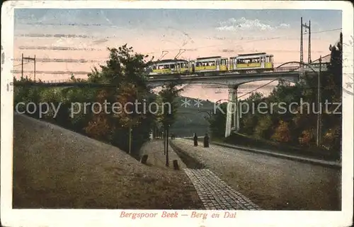 Nijmegen Bergspoor Beek Berg en Dal Strassenbahn Kat. Nimwegen Nijmegen