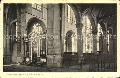 Gouda Groote Kerk intern Kat. Gouda