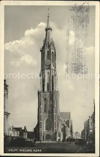 Delft Nieuwe Kerk Kat. Delft