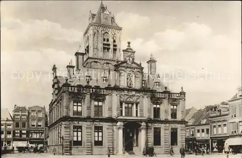 Delft Stadhuis Kat. Delft