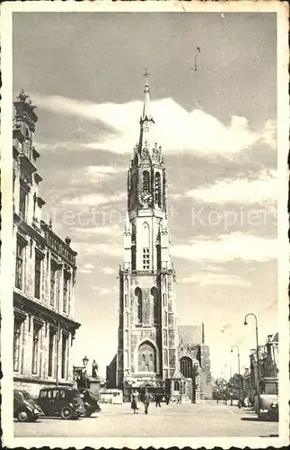 Delft Markt Kerk Kat. Delft