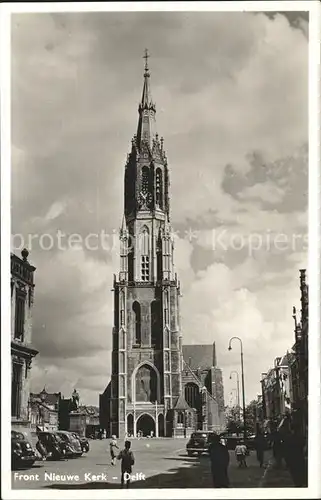 Delft Nieuwe Kerk Autos Kat. Delft