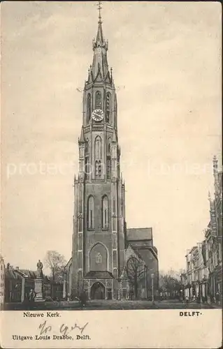 Delft Nieuwe Kerk Kat. Delft