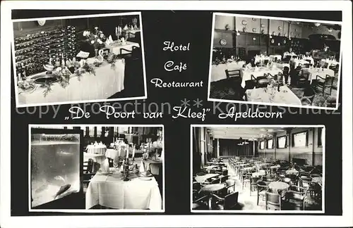 Apeldoorn Hotel Restaurant Poort Kleef Kat. Apeldoorn