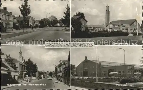 Barneveld Gelderland Kerk Pluimvee Hat Thorbeckelaan Gemeentehuis Kat. Barneveld