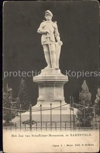 Barneveld Gelderland Jan Schaffelaan Monument  Kat. Barneveld