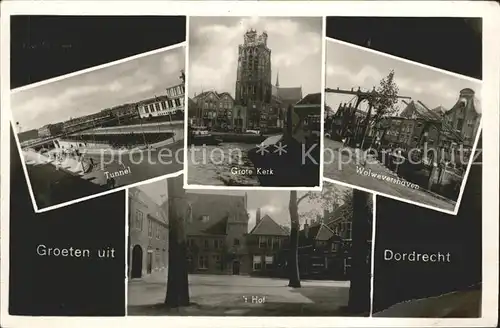 Dordrecht Kerk Wolwevershaven Hof Tunnel Kat. Dordrecht