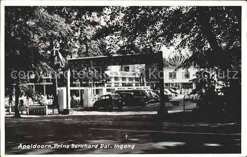 Apeldoorn Prins Bernhard Dal Ingang Kat. Apeldoorn