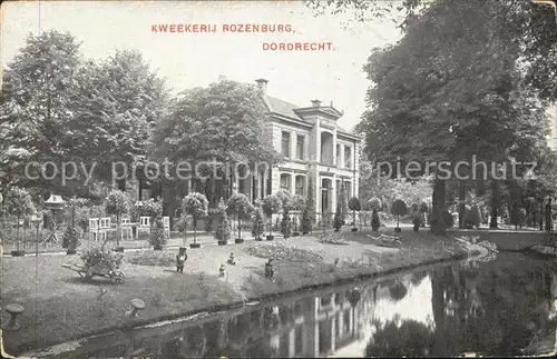 Dordrecht Kweekerij Rozenburg Kat. Dordrecht