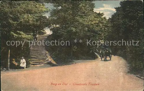 Nijmegen Berg en Dal Generaals Trappen Kat. Nimwegen Nijmegen