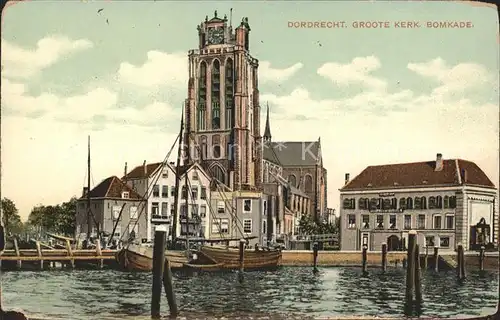 Dordrecht Kerk Bomkade Kat. Dordrecht