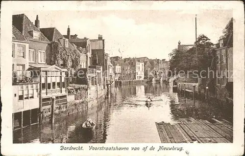 Dordrecht Voorstraatshaven Nieuwbrug Kat. Dordrecht