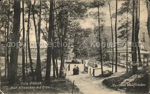 Hitzacker Elbe Villa Elbblick Kurhotel Waldfrieden / Hitzacker (Elbe) /Luechow-Dannenberg LKR