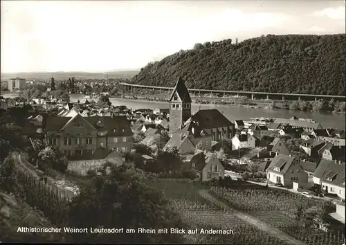 Leutesdorf Rhein Andernach Weinort / Leutesdorf /Neuwied LKR