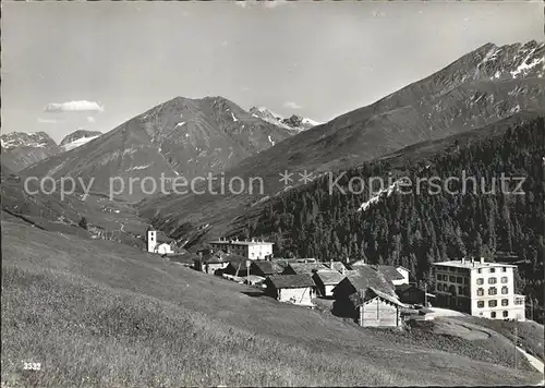 Cresta Avers Ortsblick / Cresta Avers /Bz. Hinterrhein