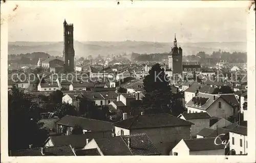 Villeneuve sur Lot Vue vers l Eglise et la Tour de Paris Kat. Villeneuve sur Lot