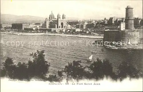 Marseille Fort Saint Jean Kat. Marseille