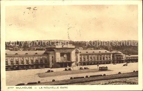 Mulhouse Muehlhausen La nouvelle Gare Kat. Mulhouse