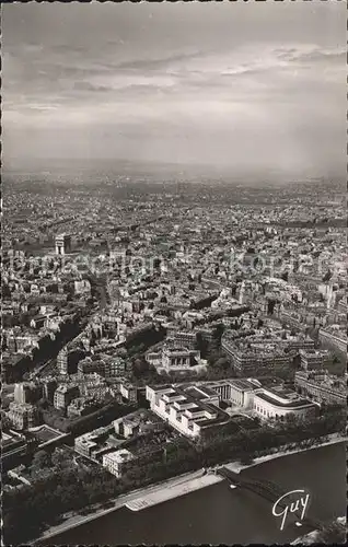 Paris Vue prise de la Tour Eiffel vers l Arc de Triomphe de l Etoile Kat. Paris