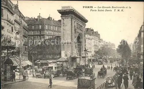 Paris Grands Boulevards et Porte Saint Denis Kat. Paris