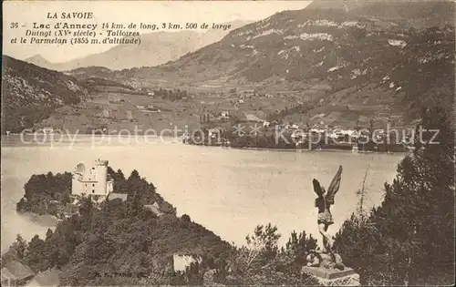 Annecy Haute Savoie Lac d Annecy et le Parmelan Kat. Annecy